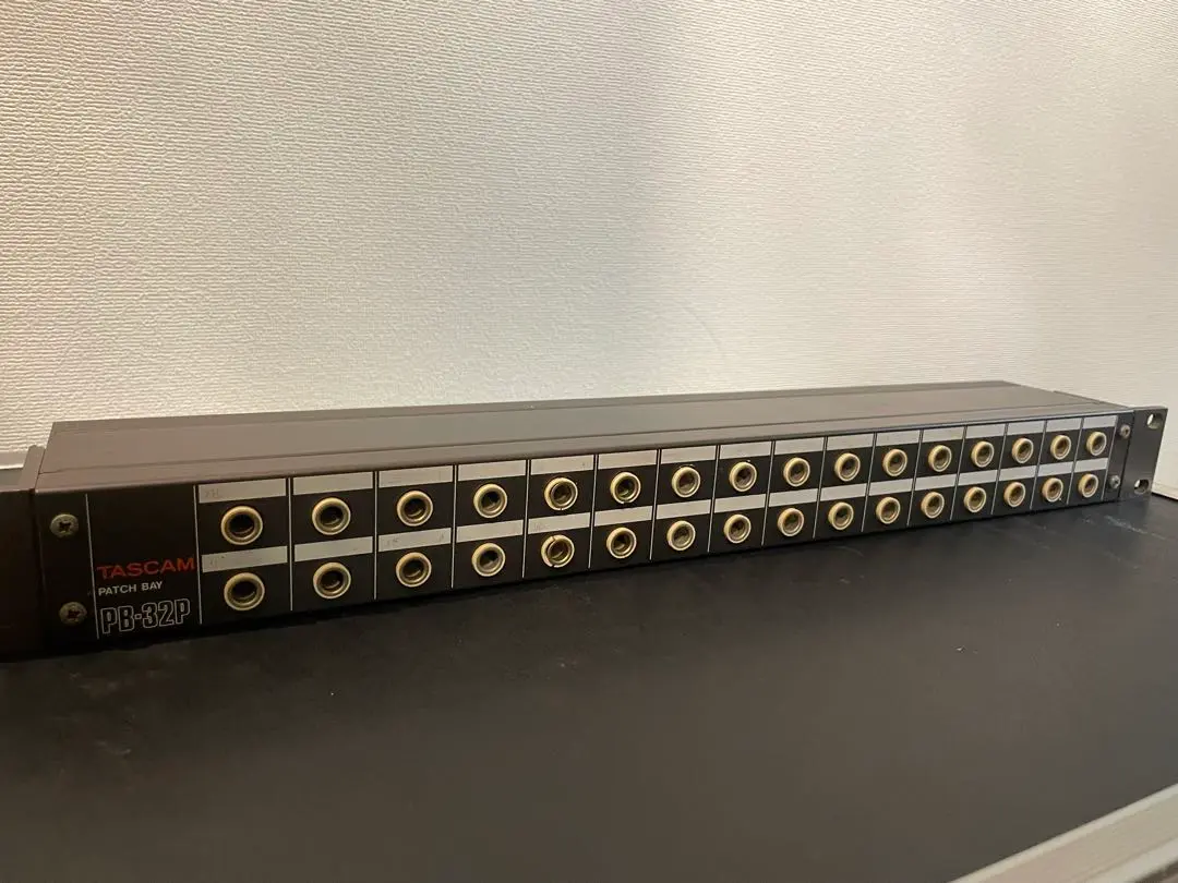 TASCAM PB-32P パッチベイ XLR仕様 中古 2025年最新】pb-32p TASCAMの人気アイテム - メルカリ