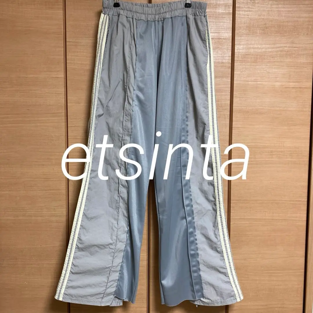 etsinta コーディロイ切替ミリタリーパンツ 旧モデル処分 迷彩柄 カーゴパンツ メンズ レディース スリム