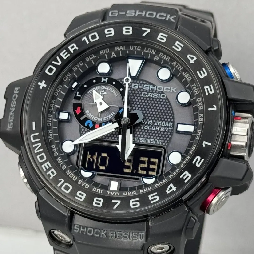 最終値下げです　G-SHOCK ガルフマスター　GWN-1000C-1AJF G-SHOCK CASIO GWN-1000C-1 ガルフマスター タフソーラー 海外