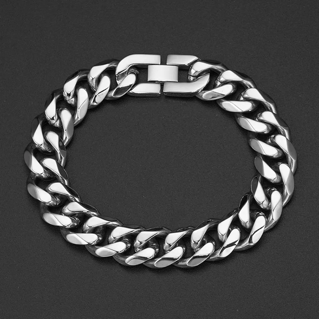 Thumbnail of Kihhei Bracelet Chain Bracelet Silver Stainless Steel Extra Thick