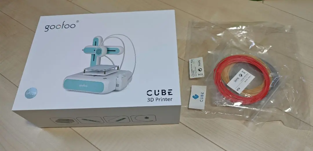 新品未開封】goofoo CUBE 3Dプリンター 青 - メルカリ