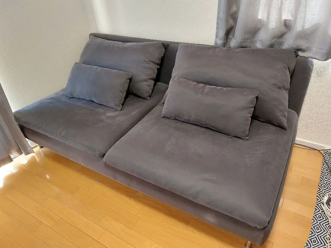 引取限定　IKEA イケア ソーデルハムン ソファ サムスタダークグレー IKEA SÖDERHAMN(ソーデルハムン) サムスタダークグレー
