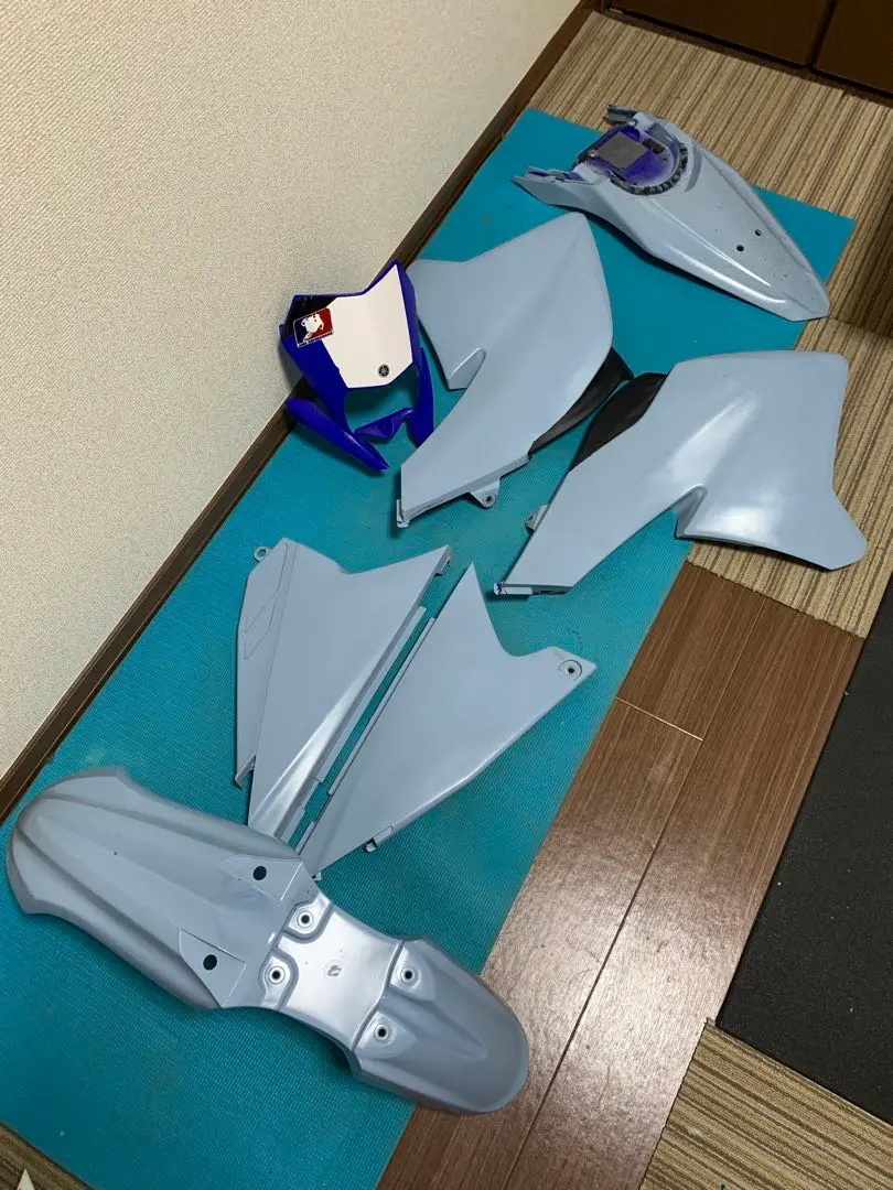 ヤマハWR250X純正外装セット デカール付きカウルセット 中古品