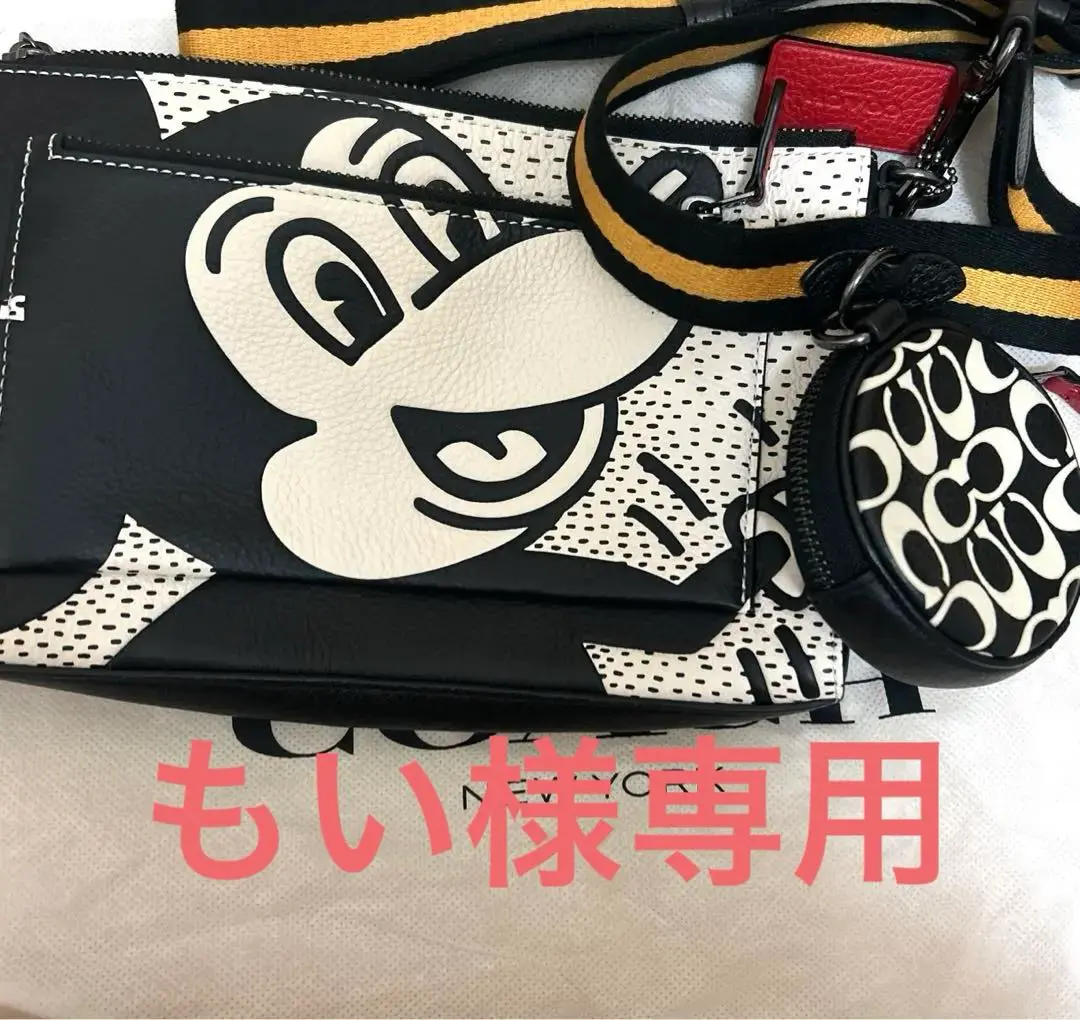 COACH xキースへリング 　スマホ ショルダーバッグ 2025年最新】キースヘリングスマホショルダーの人気アイテム