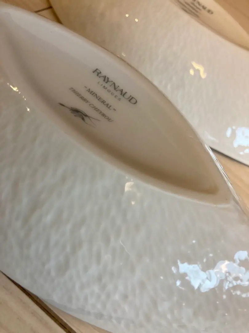 RAYNAUDリモージュ　レイノー　ミネラルスクエア　プラチナライン　6枚セット RAYNAUDリモージュレイノーミネラルスクエアプラチナライン6枚セット