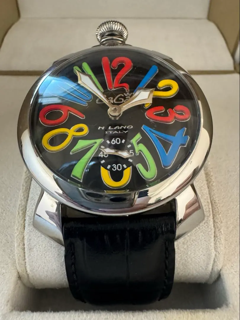 Thumbnail of Authentic GaGa MILANO Manuale 48mm Skeleton Hand-wound Watch, Excellent Condition