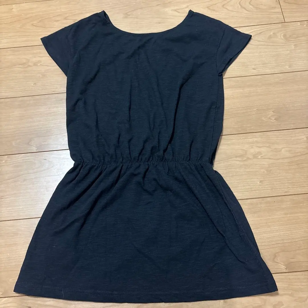 Thumbnail of RESEXXY Black Short Sleeve Top with Elastic Waist