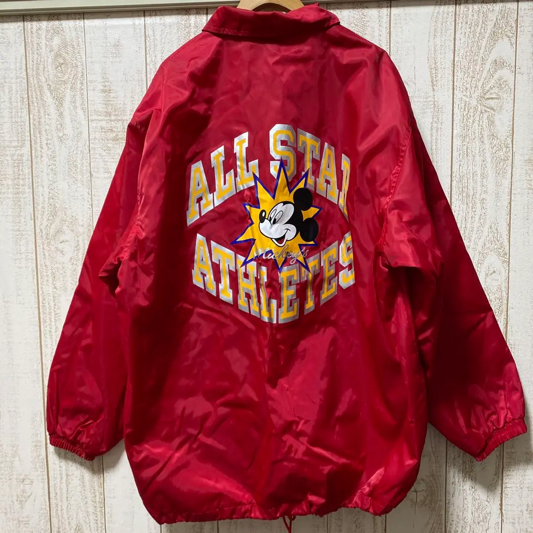 ディズニー　ミッキー　ナイロンジャケット　アノラック 一 番 安いFashion - ディズニー ミッキー ナイロンジャケット