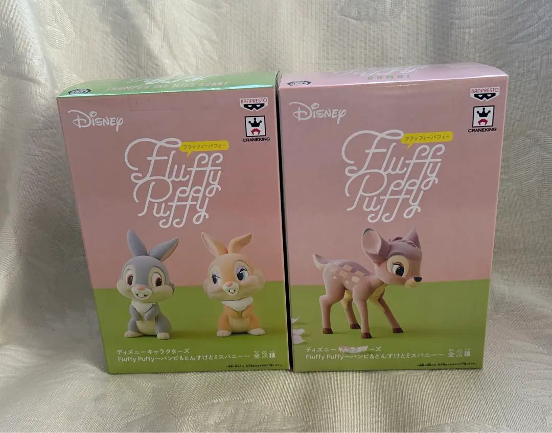 ディズニーキャラクターズ　フラッフィーパフィー　バンビ&とんすけとミスバニー Amazon | ディズニーキャラクターズ Fluffy Puffy～バンビ