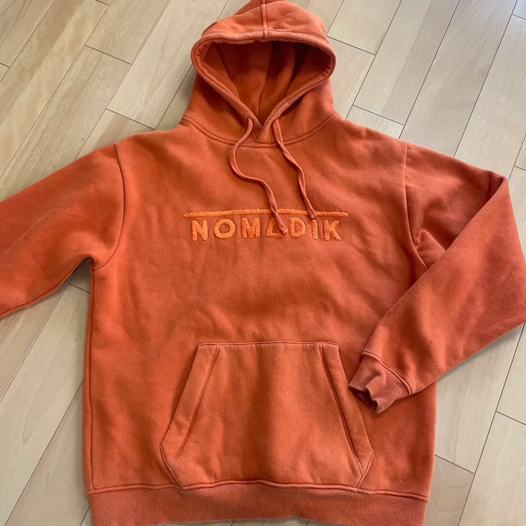 NOMADIK フード付きパーカー　クリーム　size　L　新品未使用品 2025年最新】ノマディック パーカーの人気アイテム - メルカリ