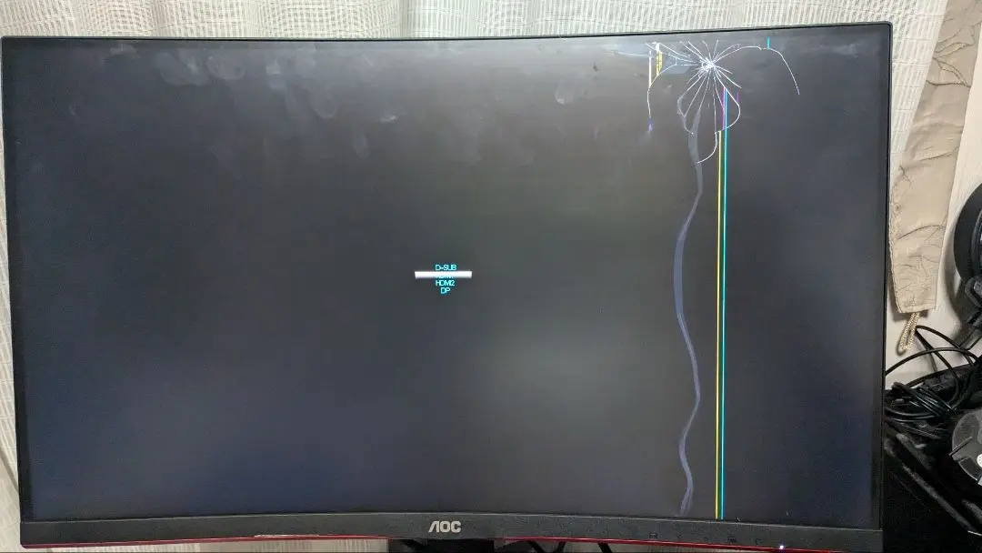 Hunterさん専用AOC 曲面ディスプレイ 本体 C27G2X/11 27インチ 曲面ゲーミングディスプレイ - AOC Monitor