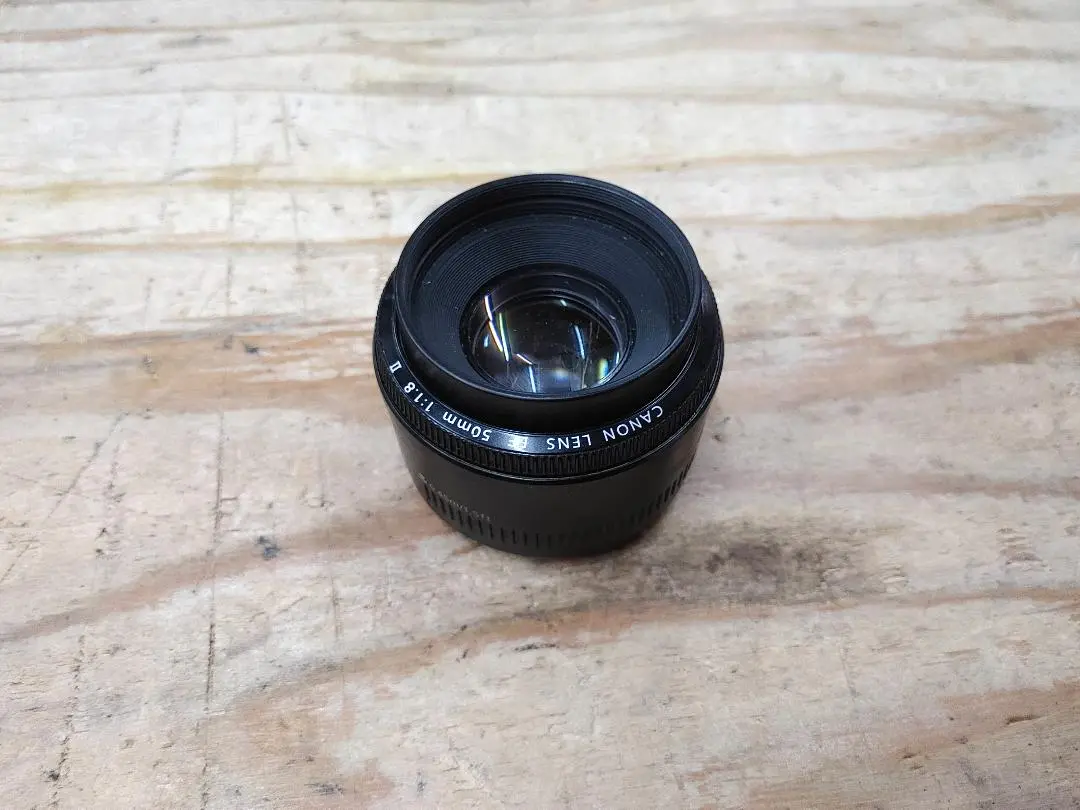 外装美品★Canon 純正 50mm F1.8 Ⅱ　EF　601 　ジャンク 2025年最新】Yahoo!オークション -canon ef 50mm f1.8 iiの中古