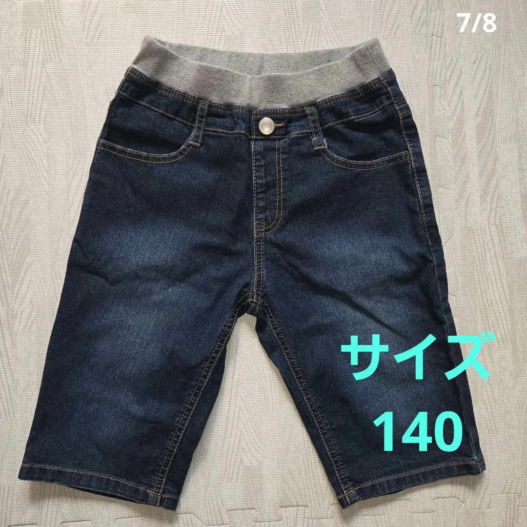 Thumbnail of 【Excellent Condition】Shimamura Denim Half Pants Size 140