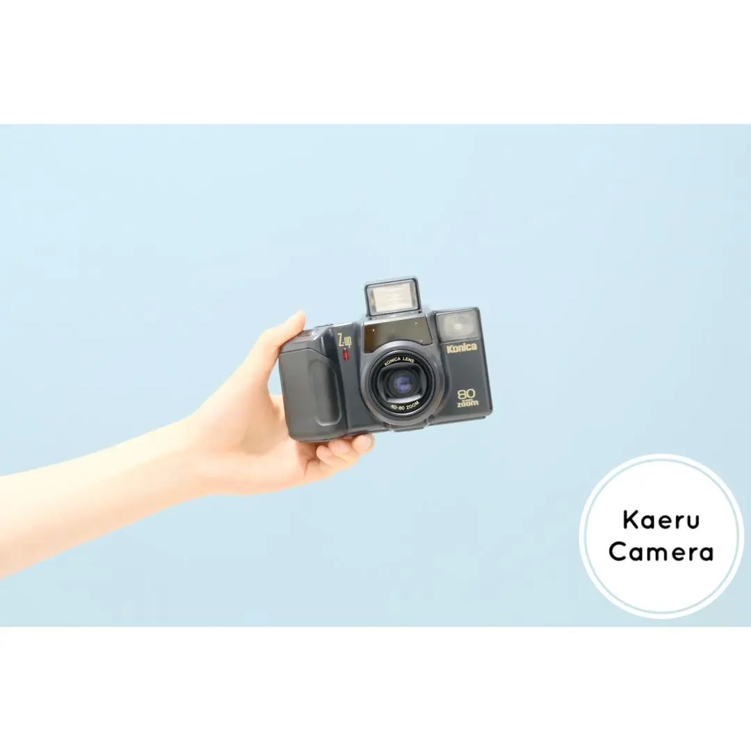 【フィルムカメラ】KonicaZ-UP 80　高性能コンパクトカメラ フィルムカメラ】KonicaZ-UP 80 高性能コンパクトカメラ コニカ