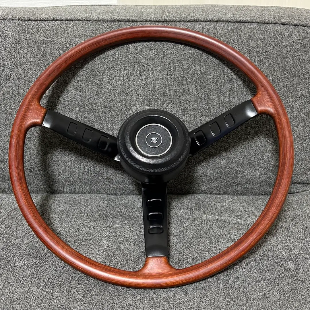 S30Z ウッドステアリング フェアレディZコンペ レプリカ[日産Z]ウッドステアリング