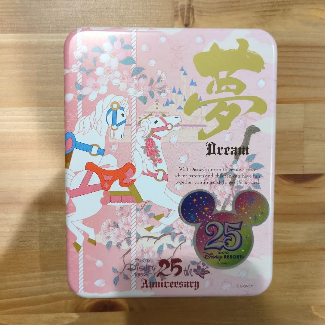 【同梱割引可能】東京ディズニーランド20周年記念 缶バッグDisney お菓子缶 6個セット】ディズニー お菓子缶 空き缶 東京ディズニーランド