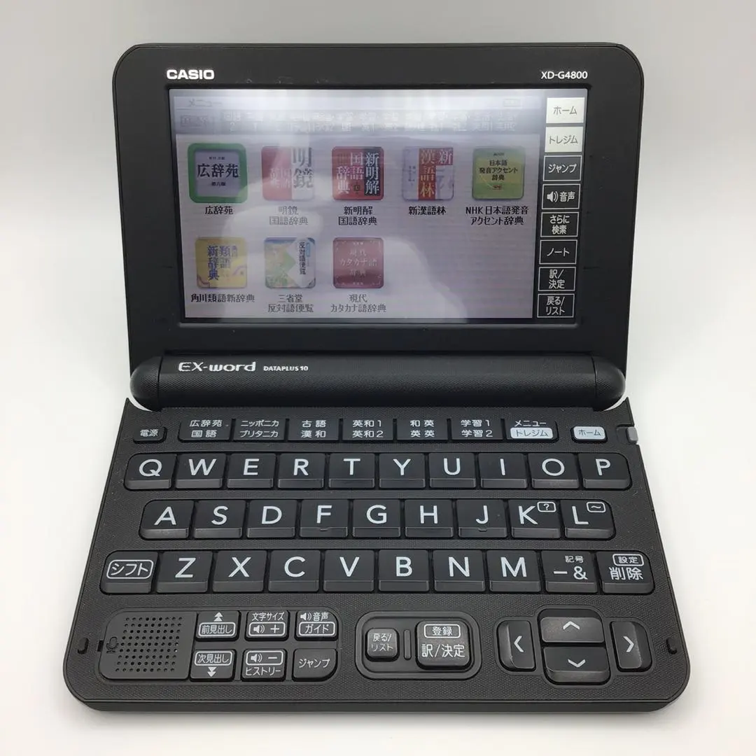 CASIO XD-G4800 黑色 高中生型號 電子辭典 卡西歐 的縮圖