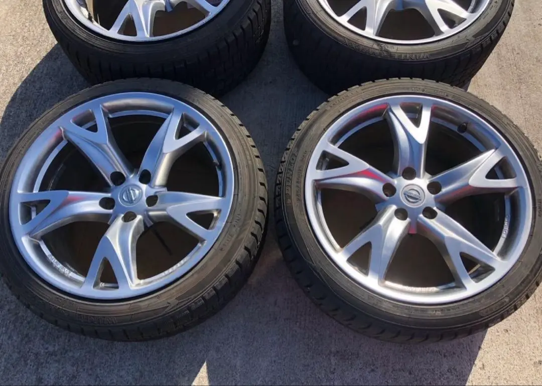フェアレディz34純正ホイール 10j×4本 Yahoo!オークション - 日産 フェアレディZ Z34 純正ホイール 4本