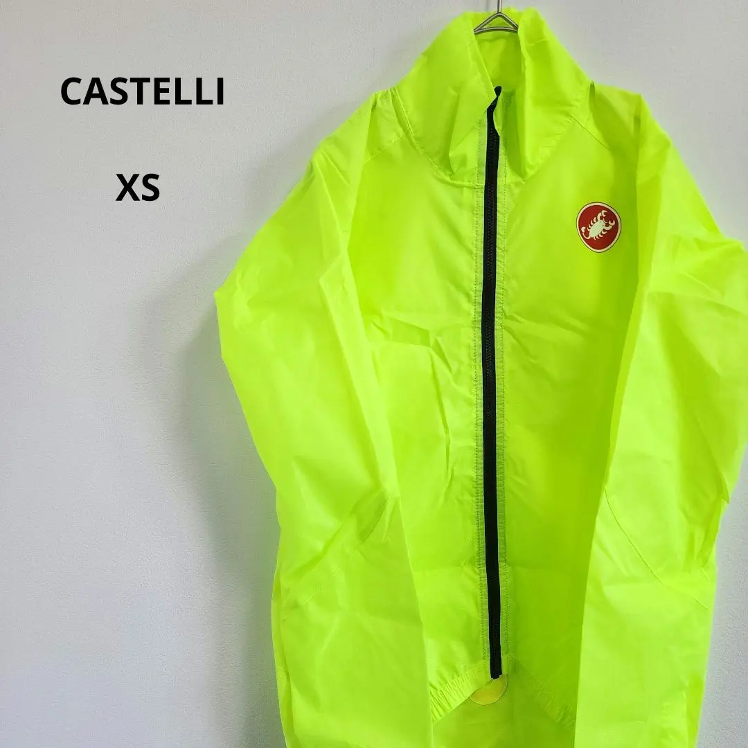 Castelli ウィンドブレーカー オリーブグリーン