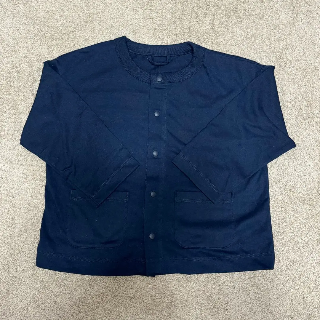 Thumbnail of New UNIQLO AIRism Navy Cardigan 90cm