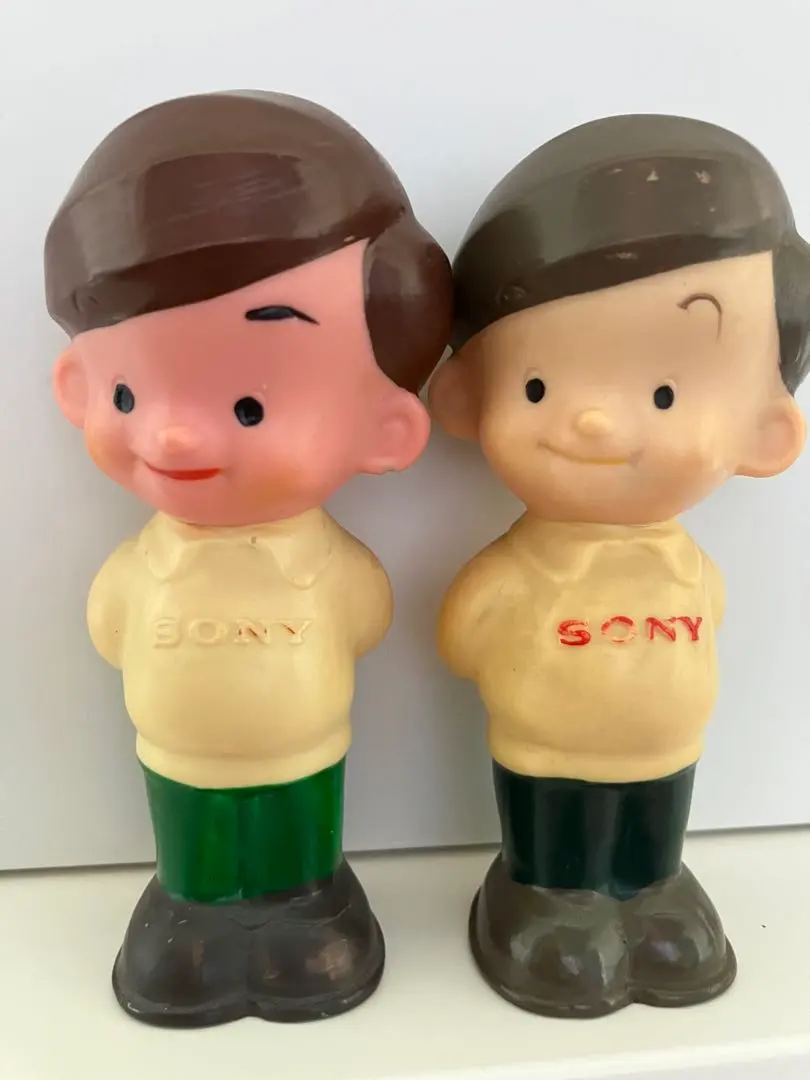 【新品・未使用】希少・レア　初代ソニー坊や　1956-7年　ソフビ　非売品 Yahoo!オークション -「ソニー坊や」の落札相場・落札価格