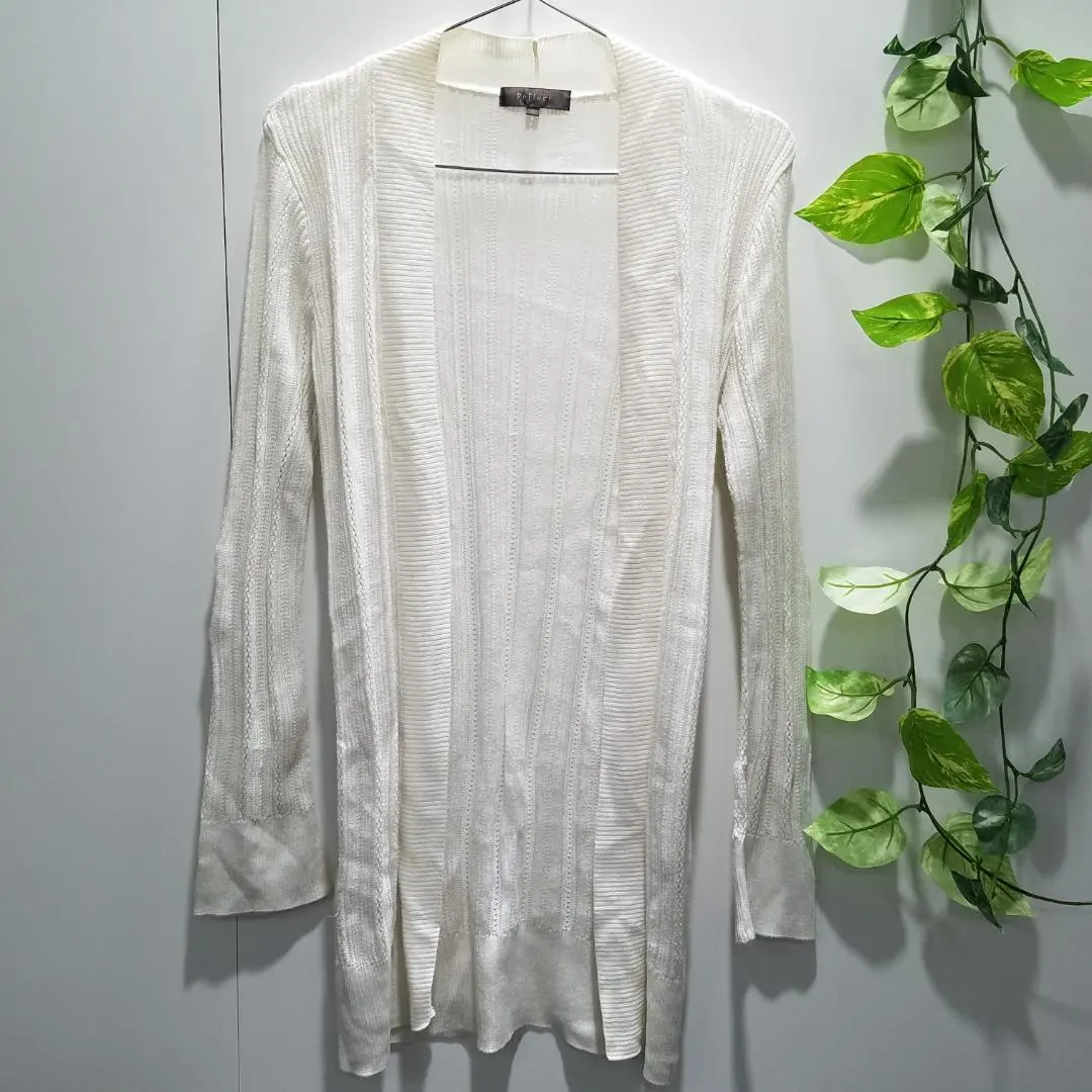 Thumbnail of ★Reflect Long Cardigan Wrap Cardigan Simple World Made in Japan