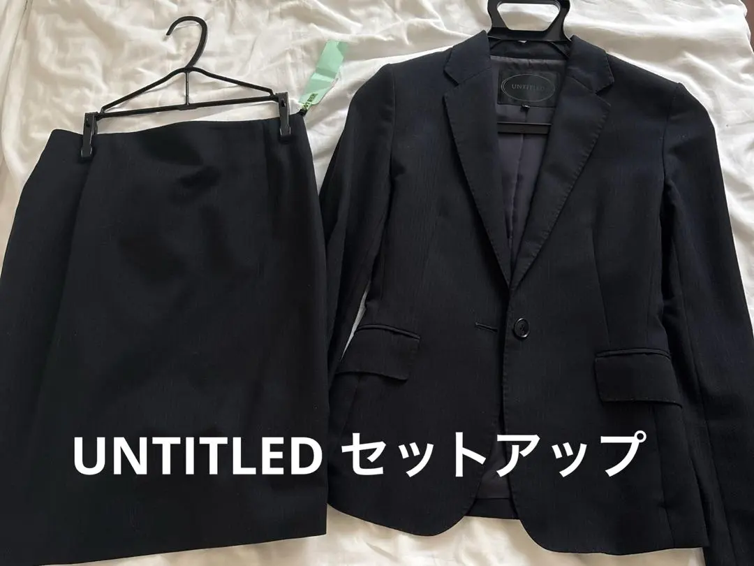 Thumbnail of UNTITLED Black Skirt Suit