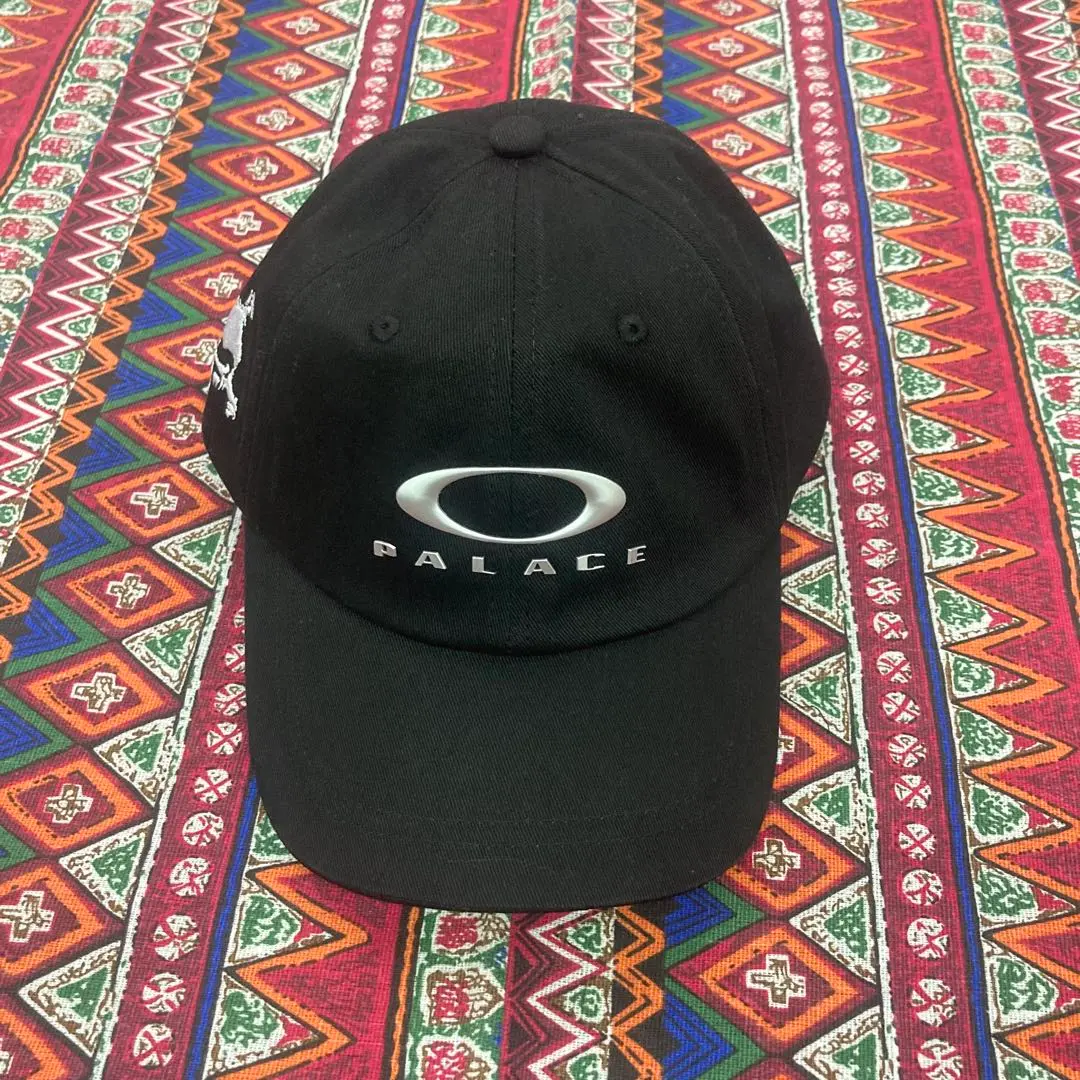 OAKLEY x PALACE キャップ cap Palace x Oakley 6-Panel Black/Silver - SS23 - US