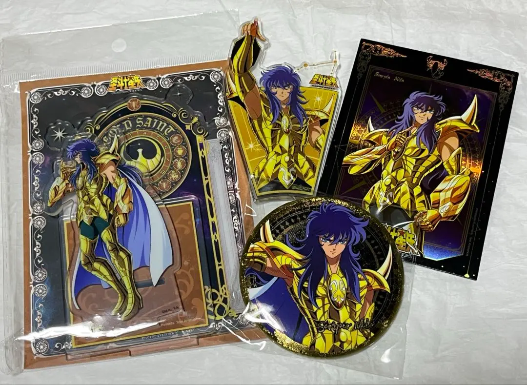 聖闘士星矢 まるかく缶バッジ　ミロ 聖闘士星矢 まるかくカンバッジ 12個入りBOX[エンスカイ]《在庫