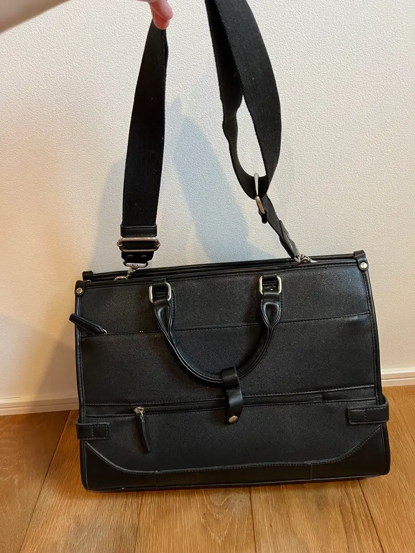 Thumbnail of Business bag, black, synthetic leather