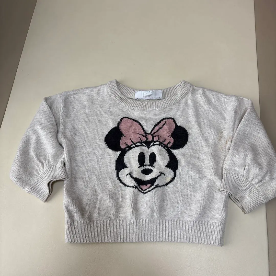 Thumbnail of Baby Gap Minnie Mouse knit sweater, 18-24 months, sizes 80 and 90