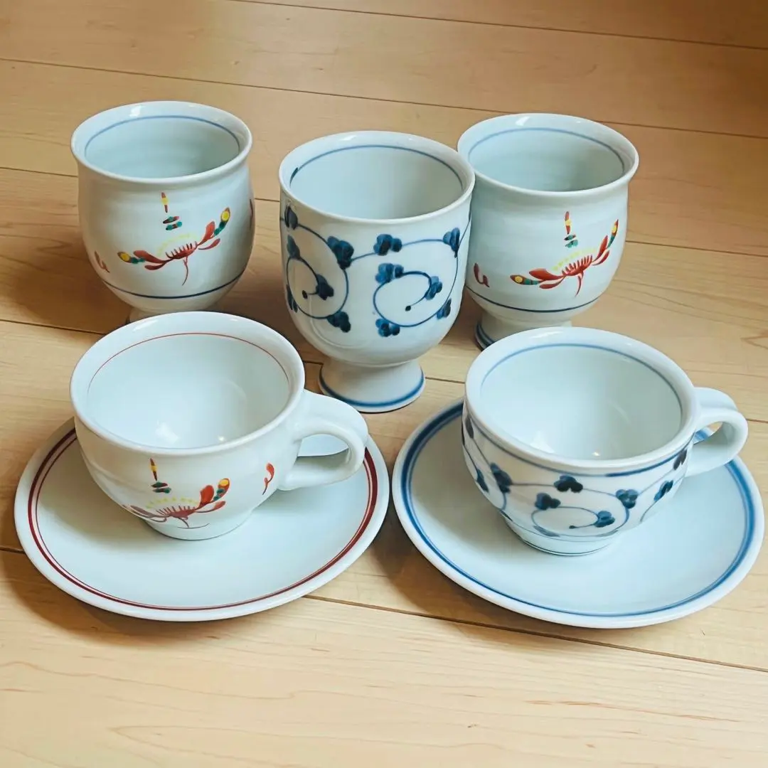 【新品未使用】砥部焼中田窯　5寸色絵２枚 砥部焼中田窯（5寸色絵・4寸飴色鉢） - 皿・プレート本当に 安い