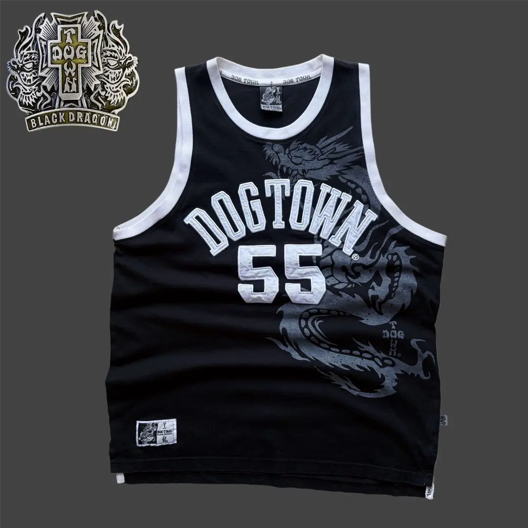 HipHop DogTownタンク　レゲエ　ノースリーブ　黒龍 2025年最新】ドッグタウン メンズ タンクトップ・ノースリーブ
