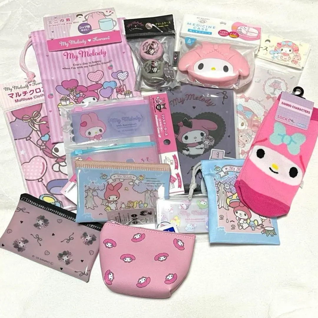 Thumbnail of Sanrio My Melody My Melo Set: Pouch, Socks, Case, Multi-cloth, etc.
