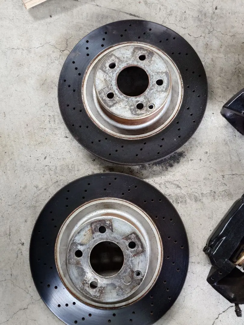 W203 C55 AMG キャリパー 4pot W124 500E 流用 W203 C55 AMG キャリパー 4pot W124 500E 流用