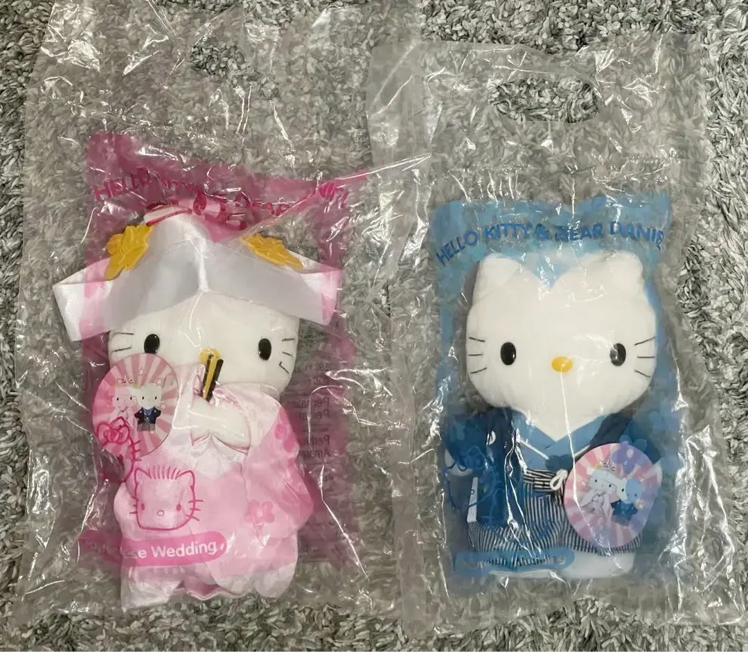 【未使用、未開封】　キティ　ダニエル　ウエディング　ペアキーホルダー　1999 未使用、未開封】 キティ ダニエル ウエディング ペア
