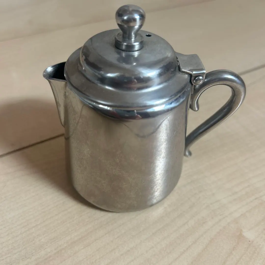 Thumbnail of YUKIWA Stainless Steel Creamer with Lid