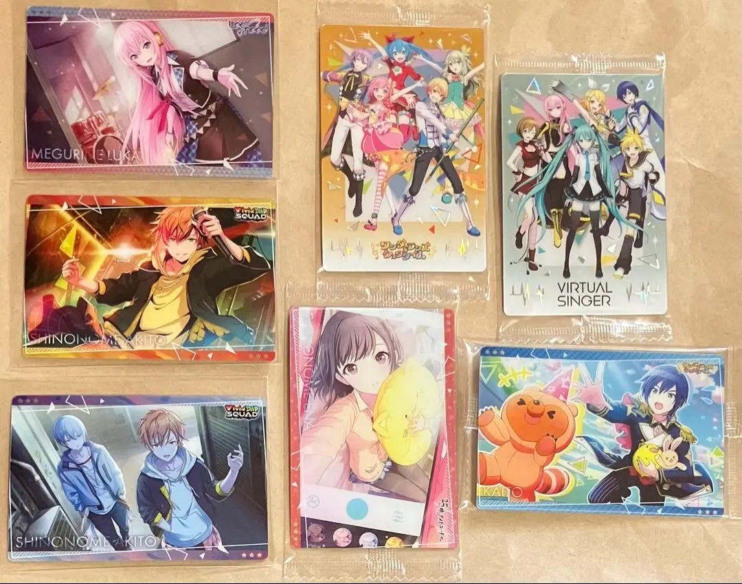 世界計畫 威化餅 卡片 套組 的縮圖