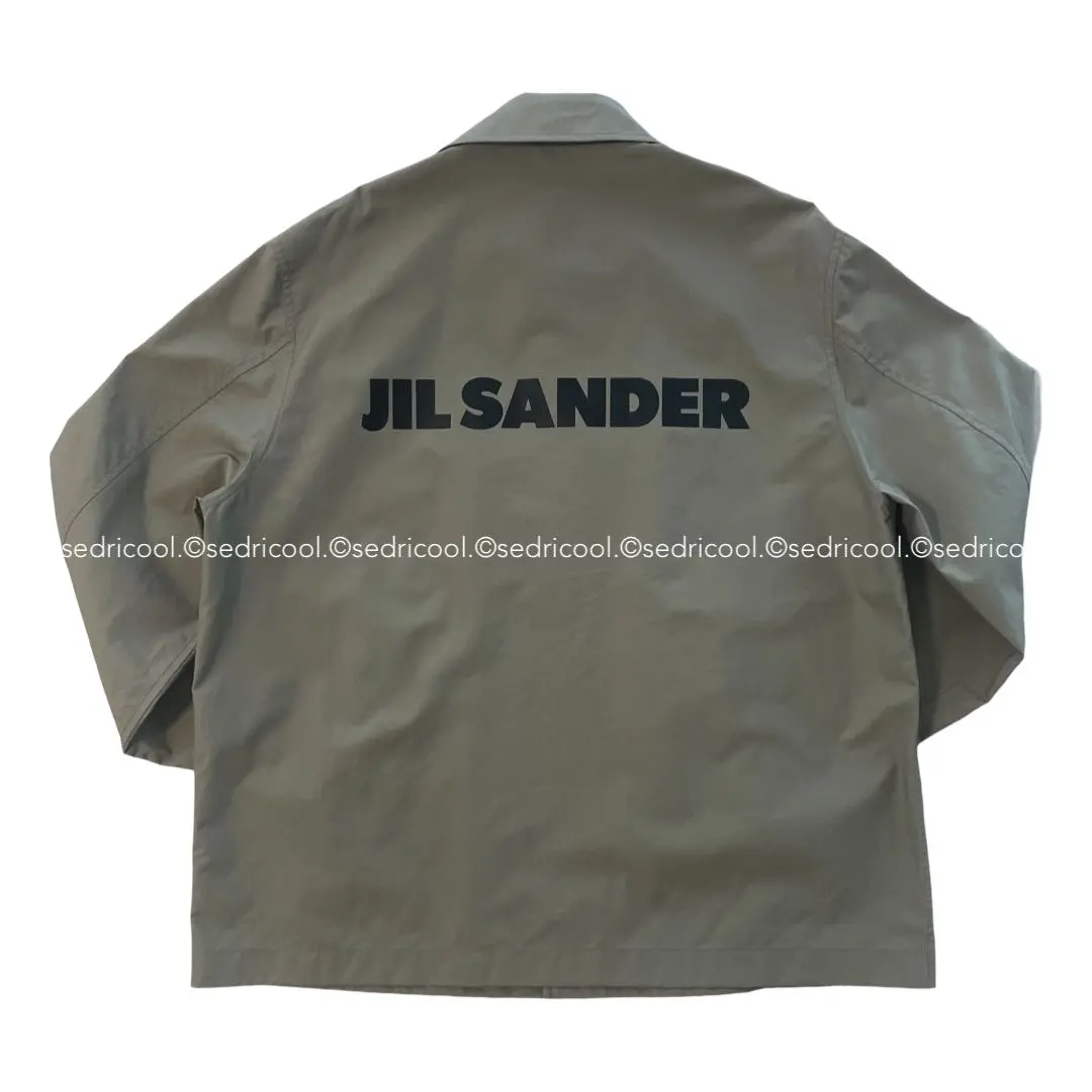JILSANDER ジルサンダー　ナイロンジャケット　48　M　軽量　イタリー製 ナイロンジャケット Jil Sander(ジルサンダー) - 海外通販のBUYMA