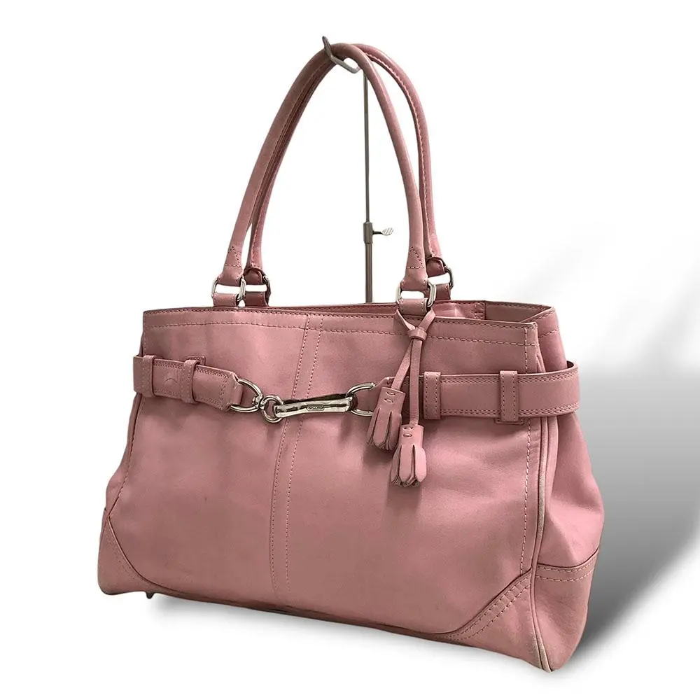【美品】COACH レザーハンドバッグ A1269-F08A71 美品】COACH レザーハンドバッグ A1269-F08A71 - メルカリ