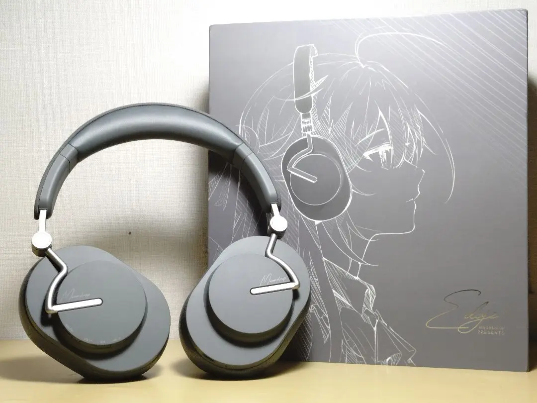 Moondrop edge 羽翼 グレー 新品未開封 MOONDROP EDGE 40mm Dynamic Driver Portable Wireless Headphone