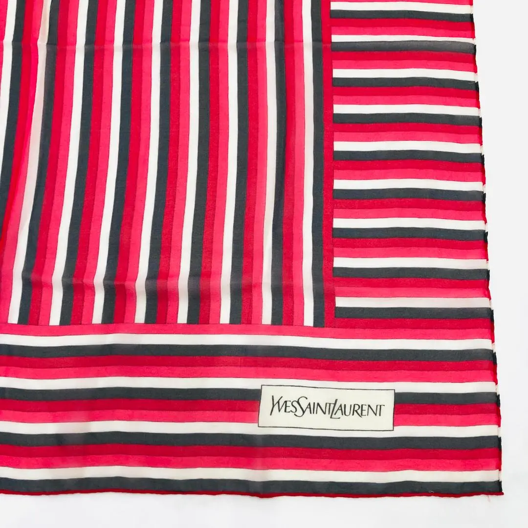 2025年最新】Yves Saint Laurent カラー：レッド系 バンダナ