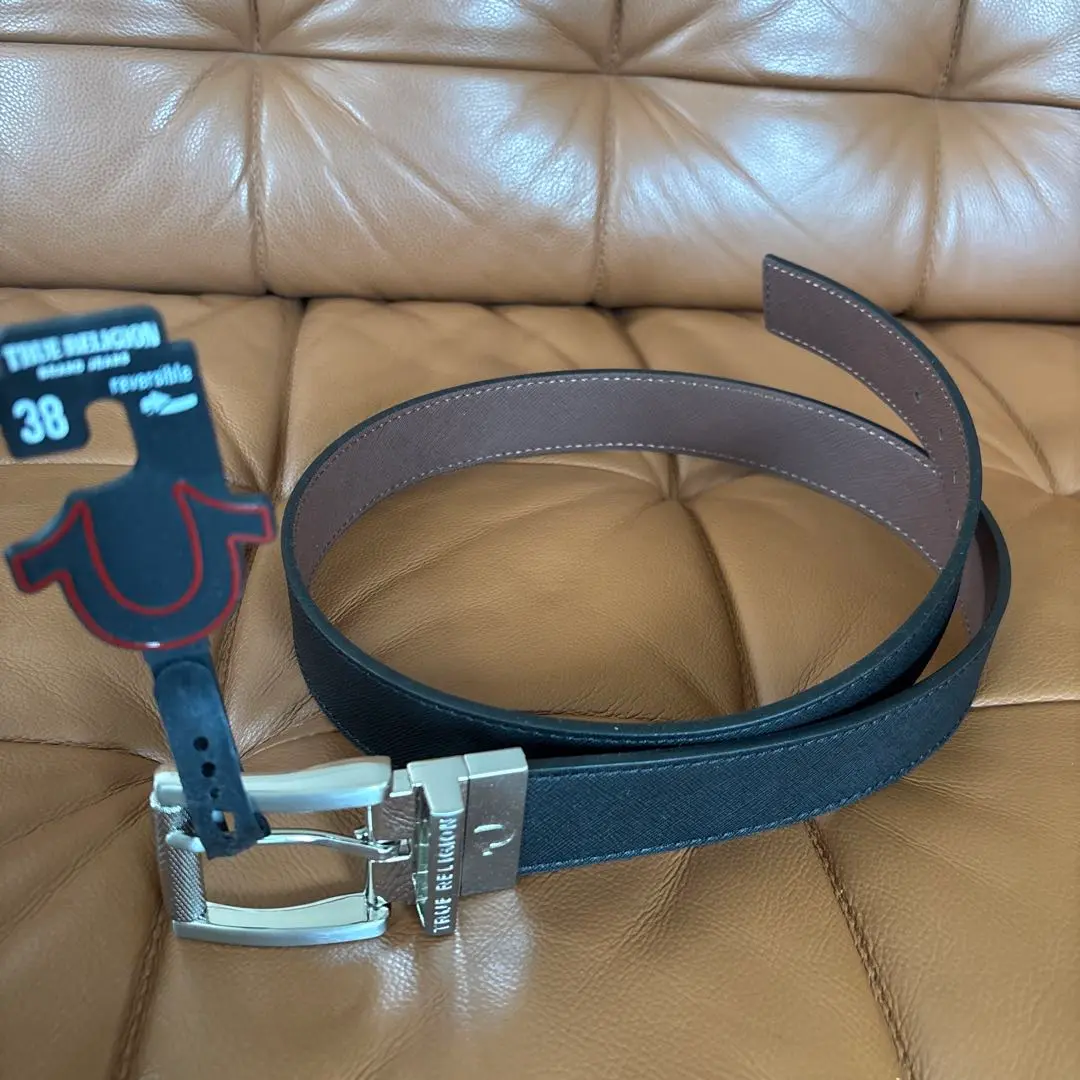 新品　TRUE RELIGION リバーシブルベルト ブラック×タン 42インチ 2025年最新】TRUE RELIGION メンズ ベルトの人気アイテム - メルカリ
