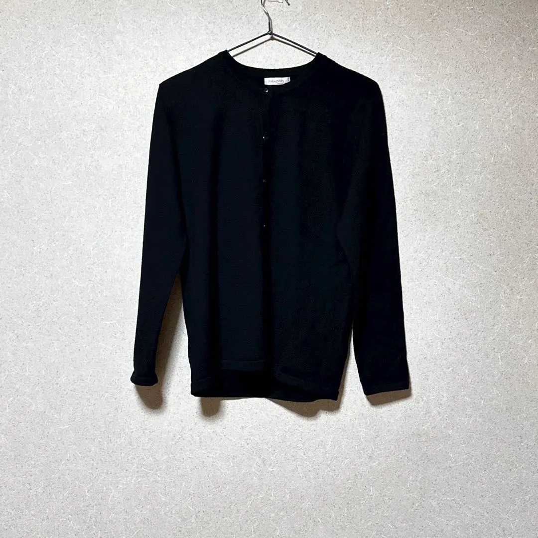 Thumbnail of Josephine Black Cardigan Knit Sweater M Elegant Autumn Winter Adult Simple