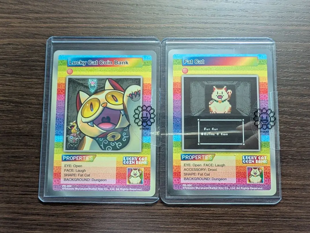 村上隆 Promotional Card Pack Fat Cat 4枚セット 2025年最新】fat cat 村上隆の人気アイテム - メルカリ