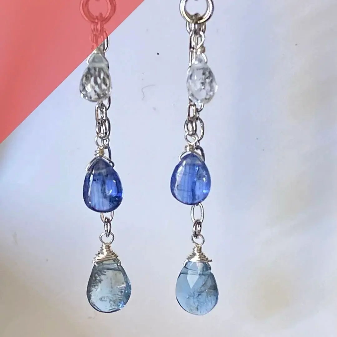Thumbnail of Requested Item: (Winter Blue) Sora-iro (Sky Color) Natural Stone Charm