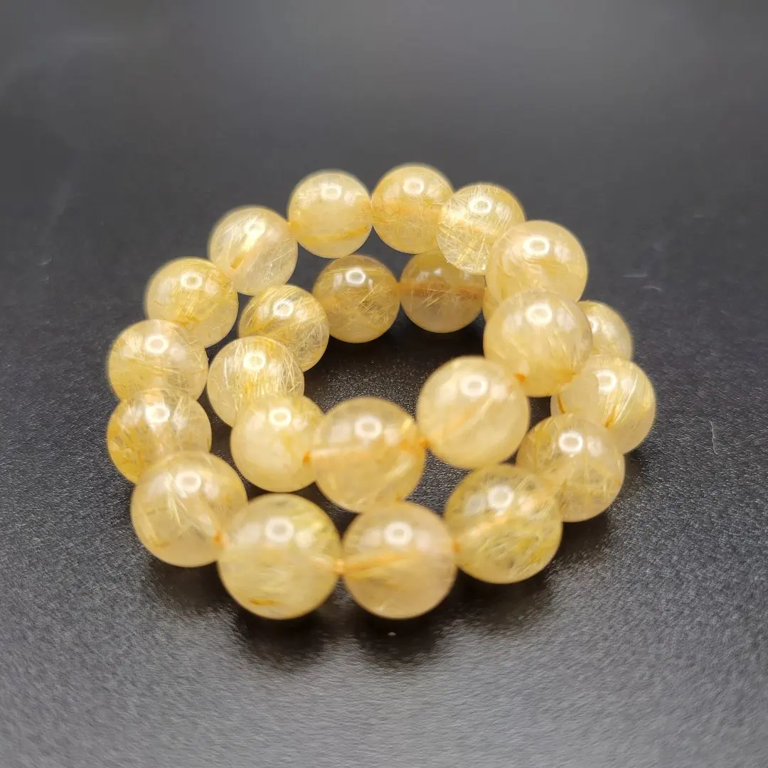 Thumbnail of ❤ High-Quality Gold Rutile Quartz 7.5-7.9mm No. 5