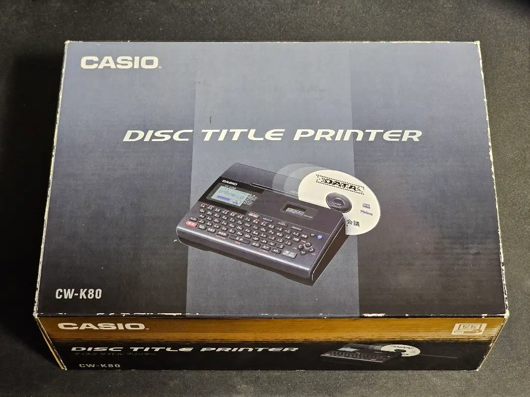 2025年最新】カシオ ディスクタイトルプリンター CW-K80の人気
