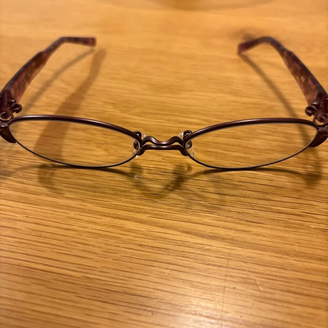 Thumbnail of New Purple Oval Frame Glasses S-7387