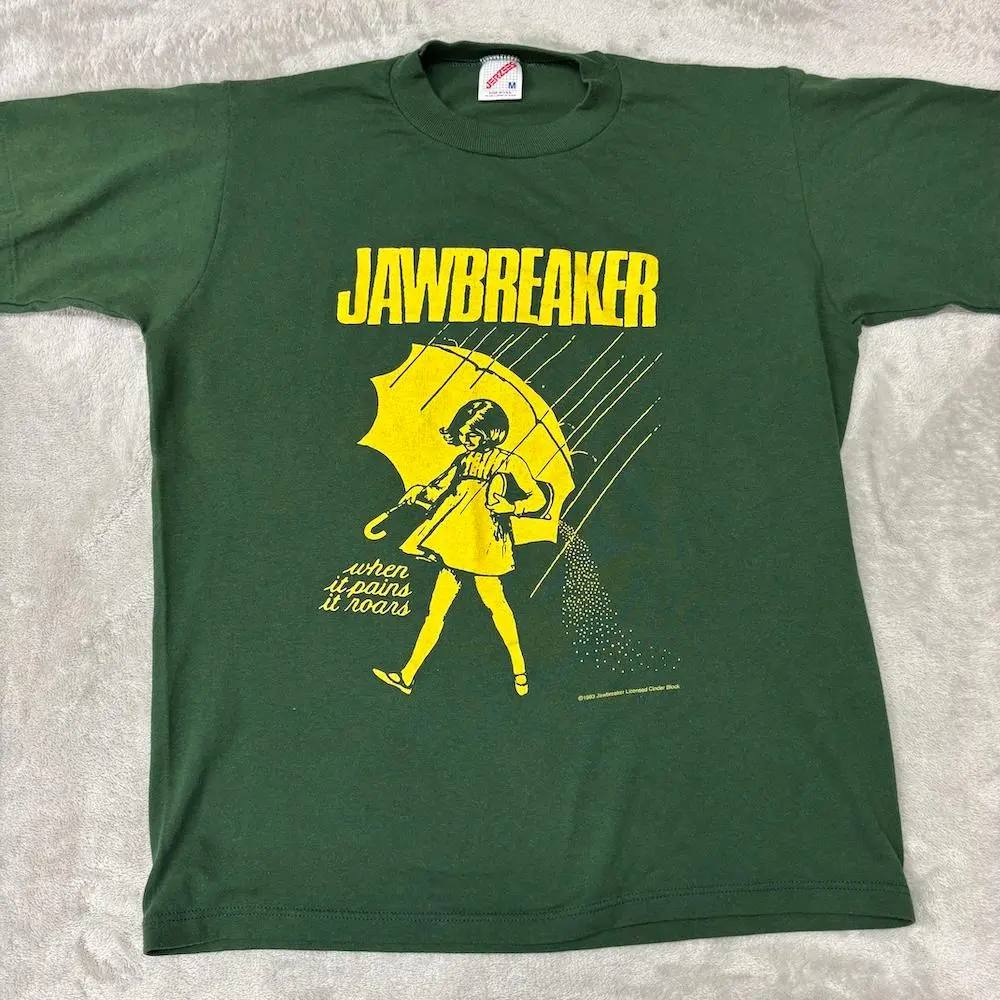 XL JAWBREAKER ビンテージ加工長袖Tシャツ ジョウブレイカー 90年代 90s アメリカ製 ジョーブレイカー バンT ミュージック